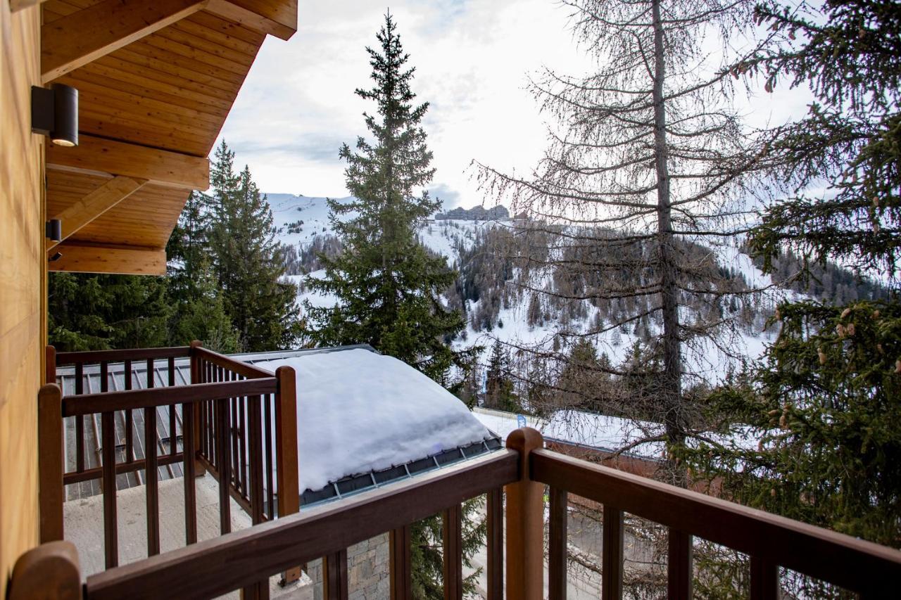 Chalet Du Bois Melay - Piscine - Proche Pistes - 15 Personnes La Plagne Ngoại thất bức ảnh