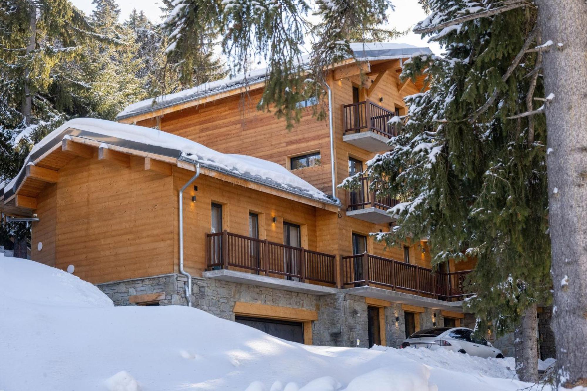 Chalet Du Bois Melay - Piscine - Proche Pistes - 15 Personnes La Plagne Ngoại thất bức ảnh